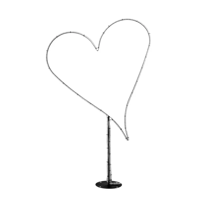 GLOBOSTAR®  Χριστουγεννιάτικο Διακοσμητικό Φωτιστικό LED 19,5W 780lm 360° AC 220-240V Αδιάβροχο IP65 Θερμό Λευκό 2700K  - Μαύρο & Διάφανο - M100 x Π25 x Υ157cm