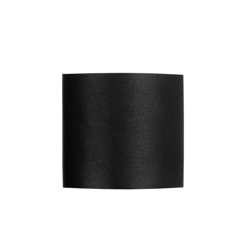 GLOBOSTAR® SIXOAD  Μοντέρνο Φωτιστικό Τοίχου - Απλίκα LED 4W 500lm 30° AC 220-240V Αδιάβροχο IP65 Θερμό Λευκό 2700K - CREE XPE Chip & TÜV SÜD Driver - Μαύρο Ματ - Μ8.5 x Π3.5 x Υ8cm