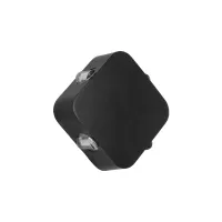 GLOBOSTAR® LUZ  Μοντέρνο Φωτιστικό Τοίχου - Απλίκα LED 8W 1000lm 10° AC 220-240V Αδιάβροχο IP65 Θερμό Λευκό 2700K - CREE XPE Chip & TÜV SÜD Driver - Μαύρο Ματ - Μ13.5 x Π4.5 x Υ13.5cm