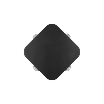 GLOBOSTAR® LUZ  Μοντέρνο Φωτιστικό Τοίχου - Απλίκα LED 8W 1000lm 10° AC 220-240V Αδιάβροχο IP65 Θερμό Λευκό 2700K - CREE XPE Chip & TÜV SÜD Driver - Μαύρο Ματ - Μ13.5 x Π4.5 x Υ13.5cm