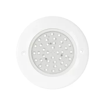 GLOBOSTAR® POOLARTY  Υποβρύχιο Φωτιστικό για Σιντριβάνια/Πισίνες LED 8W 560lm 120° DC 12V Αδιάβροχο IP68 RGB Dimmable - Bridgelux SMD Chip - 1m VDE Rubber Καλώδιο - Μ13 x Π13 x Υ2cm