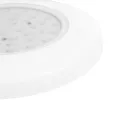 GLOBOSTAR® POOLARTY  Υποβρύχιο Φωτιστικό για Σιντριβάνια/Πισίνες LED 8W 560lm 120° DC 12V Αδιάβροχο IP68 RGB Dimmable - Bridgelux SMD Chip - 1m VDE Rubber Καλώδιο - Μ13 x Π13 x Υ2cm