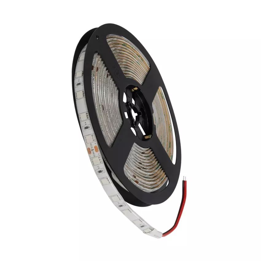 GLOBOSTAR® LUMAR  Ταινία LED 14.4W/m 864lm/m 120° DC 24V Αδιάβροχη IP65 60 x SMD5050 Chip/m Μπλε Dimmable - Μ500 x Π1 x Υ0.2cm - Ρολό 5 Μέτρων