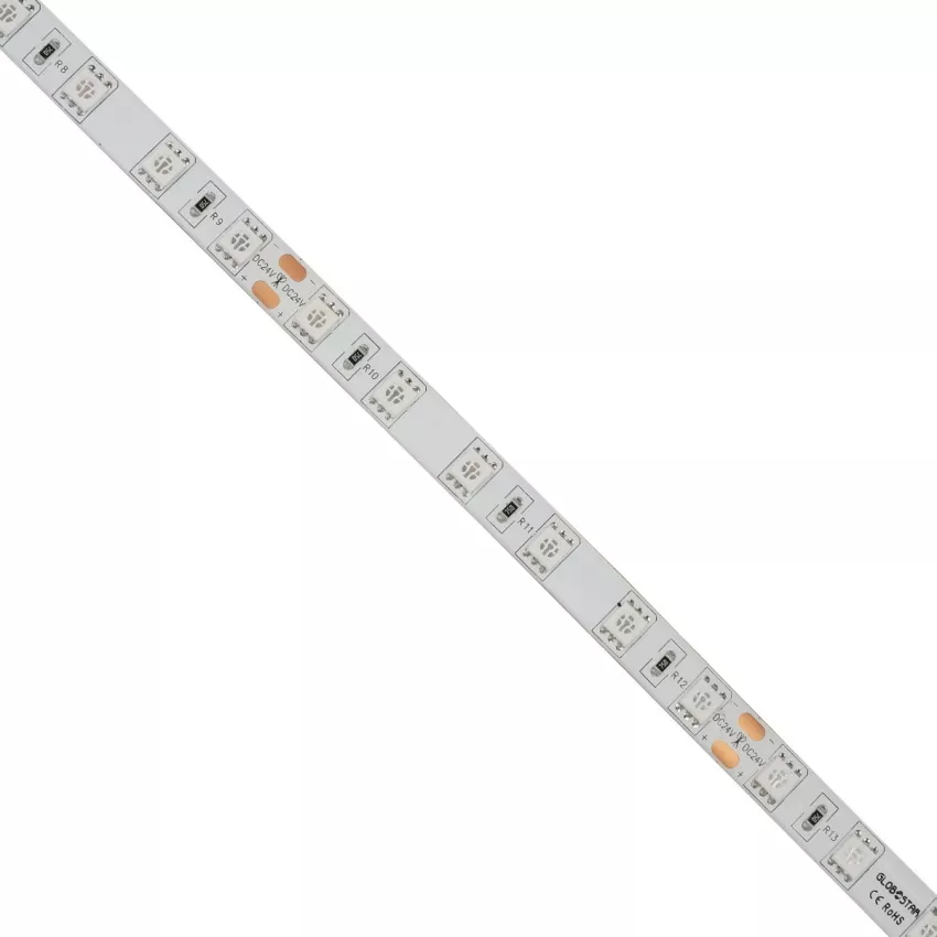 GLOBOSTAR® LUMAR  Ταινία LED 14.4W/m 864lm/m 120° DC 24V Αδιάβροχη IP65 60 x SMD5050 Chip/m Μπλε Dimmable - Μ500 x Π1 x Υ0.2cm - Ρολό 5 Μέτρων