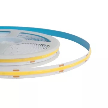 GLOBOSTAR® BEE  Ταινία LED 10W/m 1100lm/m 120° DC 24V IP20 528 x COB Chip/m Ψυχρό Λευκό 6000K Dimmable - Μ500 x Π1 x Υ0.2cm - Ρολό 5 Μέτρων