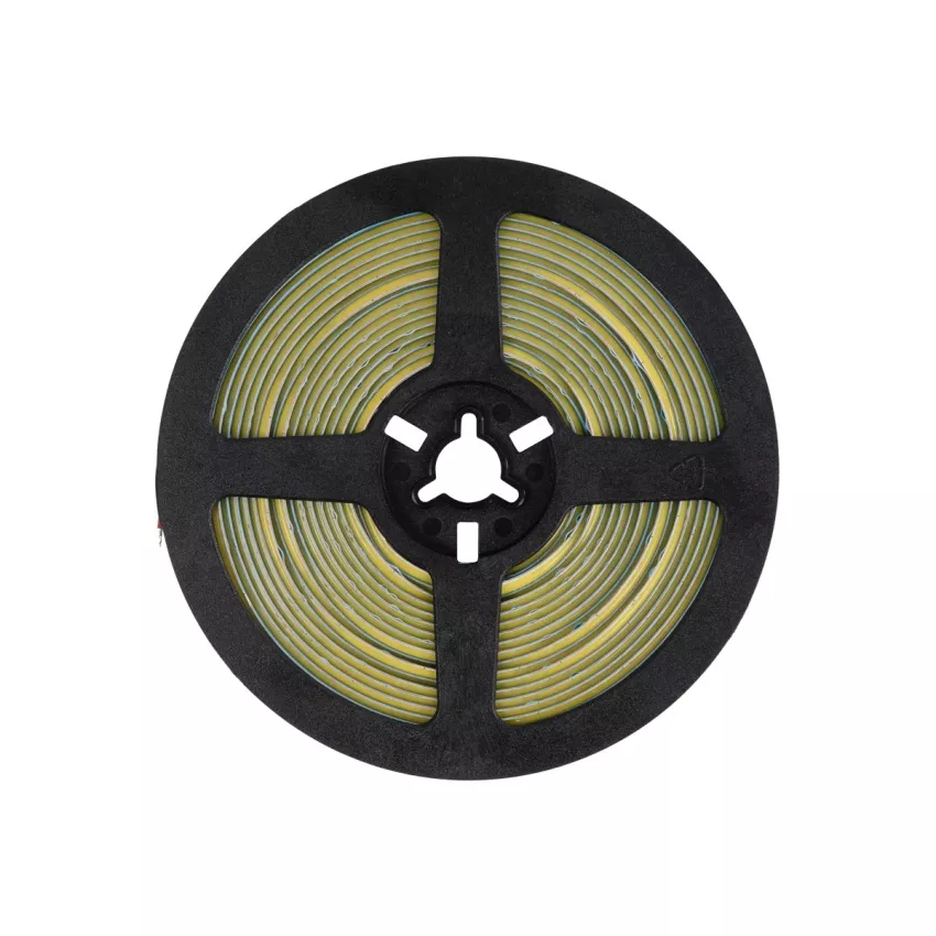 GLOBOSTAR® BEE  Ταινία LED 9W/m 990lm/m 120° DC 24V IP20 384 x COB Chip/m Ψυχρό Λευκό 6000K Dimmable - Μ500 x Π0.5 x Υ0.2cm - Ρολό 5 Μέτρων