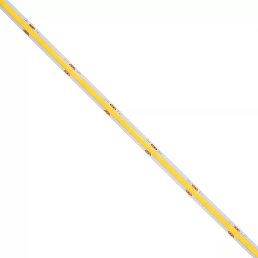 GLOBOSTAR® BEE  Ταινία LED 8W/m 880lm/m 120° DC 24V IP20 320 x COB Chip/m Ψυχρό Λευκό 6000K Dimmable - Μ500 x Π0.8 x Υ0.2cm - Ρολό 5 Μέτρων