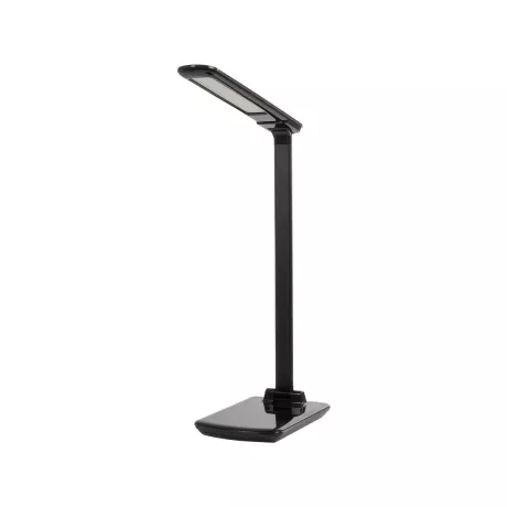 Επιτραπέζιο Φωτιστικό Πορτατίφ LED 3.5W 350lm -° DC 5V IP20 CCT Θερμό Λευκό 2700K - Φυσικό Λευκό 4500K - Ψυχρό Λευκό 6000K Dimmable Ροζ Πλαστικό με Γκρι Μέταλλο - Μ27 x Π14 x Υ51cm