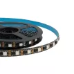 Digital Pixel Addressable Strip 4 PIN - Ψηφιακή Ταινία LED SMD 5050 14W/m 60LED/m 60PIXEL/m SPI/TTL Protocol IC TM1812 1152lm/m 120° DC 12V IP20 RGB - Μαύρο Σώμα - Μ5000 x Π10 x Υ2mm - Συσκευασία 5 Μέτρων