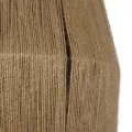GLOBOSTAR® CONE  Boho Κρεμαστό Φωτιστικό Οροφής με Ντουί 1 x E27 AC 220-240V IP20 - Μπεζ - M38 x Π38 x Υ34cm