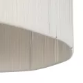 GLOBOSTAR® TAG  Boho Κρεμαστό Φωτιστικό Οροφής με Ντουί 1 x E27 AC 220-240V IP20 - Μπεζ & Καφέ - M60 x Π60 x 35cm