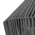 GLOBOSTAR® NUI  Boho Κρεμαστό Φωτιστικό Οροφής με Ντουί 1 x E27 AC 220-240V IP20 - Γκρι - M60 x Π60 x Υ41cm