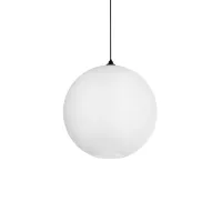 GLOBOSTAR® GABIA  Μοντέρνο Κρεμαστό Φωτιστικό Οροφής με Ντουί 1 x E27 AC 220-240V IP20 - Λευκό - Μ40 x Π40 x Υ42cm