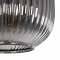 GLOBOSTAR® MELONI  Μοντέρνο Κρεμαστό Φωτιστικό Οροφής με Ντουί 1 x E27 AC 220-240V IP20 - Mελί - Μ20 x Π20 x Υ38cm
