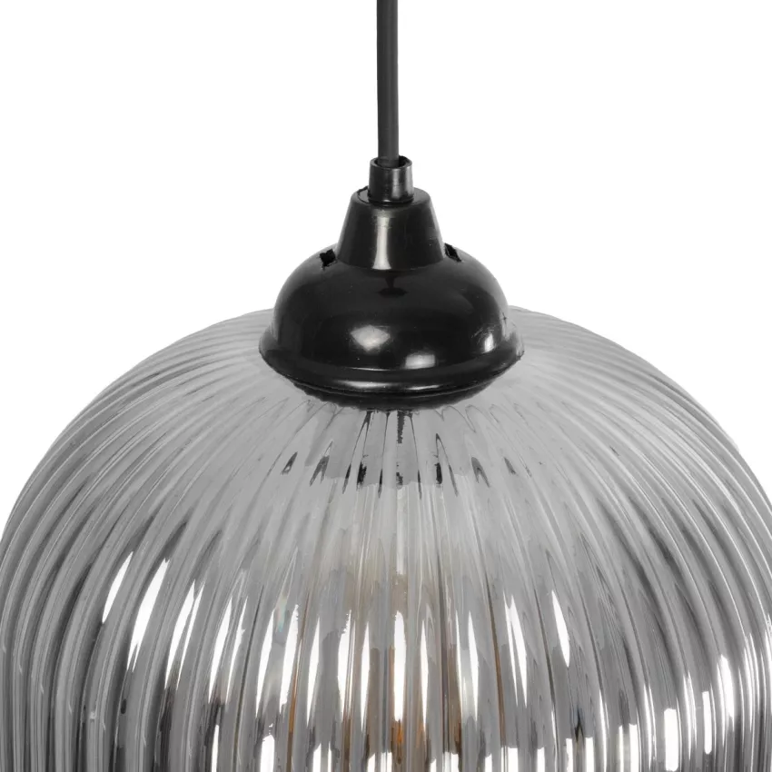 GLOBOSTAR® MELONI  Μοντέρνο Κρεμαστό Φωτιστικό Οροφής με Ντουί 1 x E27 AC 220-240V IP20 - Mελί - Μ20 x Π20 x Υ38cm