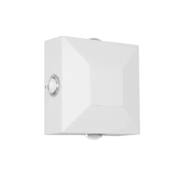 kelvo® ARKOS  Φωτιστικό Τοίχου / Απλίκα LED 8W 840lm 15° AC 220-240V Αδιάβροχο IP65 Θερμό Λευκό 2700K - CREE SMD Chip & TÜV SÜD Driver - Λευκό Ματ - Μ14 x Π5.5 x Υ14cm