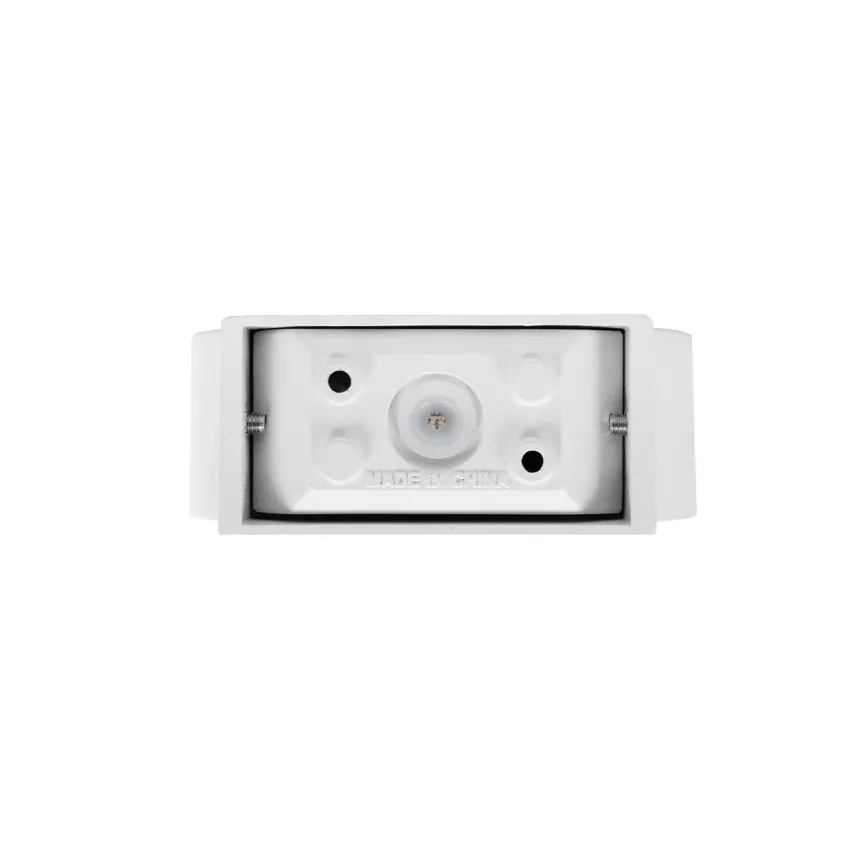 kelvo® AURA  Φωτιστικό Τοίχου / Απλίκα LED 7W 875lm 45° AC 220-240V Αδιάβροχο IP65 Θερμό Λευκό 2700K - Bridgelux COB Chip & TÜV SÜD Driver - Λευκό Ματ - Μ15 x Π13 x Υ4.5cm