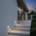 kelvo® STEPART  Χωνευτό Φωτιστικό Σκαλοπατιού / Διαδρόμου LED 3W 375lm 45° AC 220-240V Αδιάβροχο IP65 Θερμό Λευκό 2700K - Lumileds SMD Chip & TÜV SÜD Driver - Λευκό Ματ - Μ10.5 x Π4.5 x Υ6cm / Q9.1 x 4.5cm