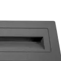 kelvo® STEPART  Χωνευτό Φωτιστικό Σκαλοπατιού / Διαδρόμου LED 4W 500lm 45° AC 220-240V Αδιάβροχο IP65 Θερμό Λευκό 2700K - Lumileds SMD Chip & TÜV SÜD Driver - Γκρι Ανθρακί Ματ - Μ21 x Π5.5 x Υ6.5cm / Q20.3 x 5.6cm