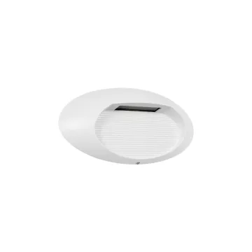 kelvo® STEPART  Φωτιστικό Σκαλοπατιού / Διαδρόμου LED 3W 375lm 45° AC 220-240V Αδιάβροχο IP65 Θερμό Λευκό 2700K - Lumileds SMD Chip & TÜV SÜD Driver - Λευκό Ματ - Μ26 x Π5.5 x Υ13cm