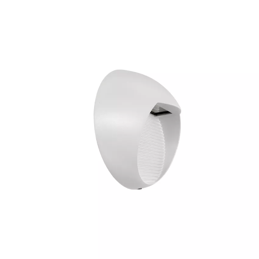 kelvo® STEPART  Φωτιστικό Σκαλοπατιού / Διαδρόμου LED 3W 375lm 45° AC 220-240V Αδιάβροχο IP65 Θερμό Λευκό 2700K - Lumileds SMD Chip & TÜV SÜD Driver - Λευκό Ματ - Μ26 x Π5.5 x Υ13cm