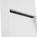 kelvo® STEPART  Φωτιστικό Σκαλοπατιού / Διαδρόμου LED 4W 500lm 45° AC 220-240V Αδιάβροχο IP65 Θερμό Λευκό 2700K - Lumileds SMD Chip & TÜV SÜD Driver - Λευκό Ματ - Μ15 x Π3.5 x Υ15cm