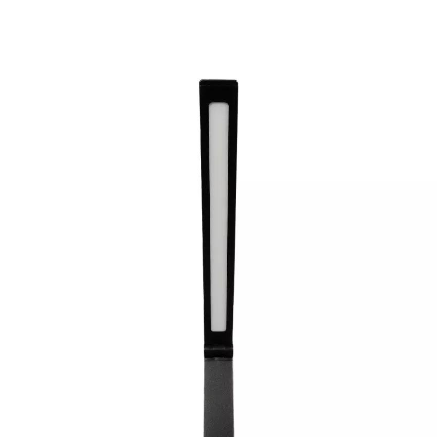 GLOBOSTAR® TEBLA  Μοντέρνο Επιτραπέζιο Φωτιστικό Γραφείου LED 5W 500lm 120° AC 220-240V IP20 Ρυθμιζόμενο Λευκό CCT με Αφή 2700K/4500K/6000K Dimmable - Bridgelux SMD Chip - Μαύρο - Μ11 x Π31 x Υ52cm