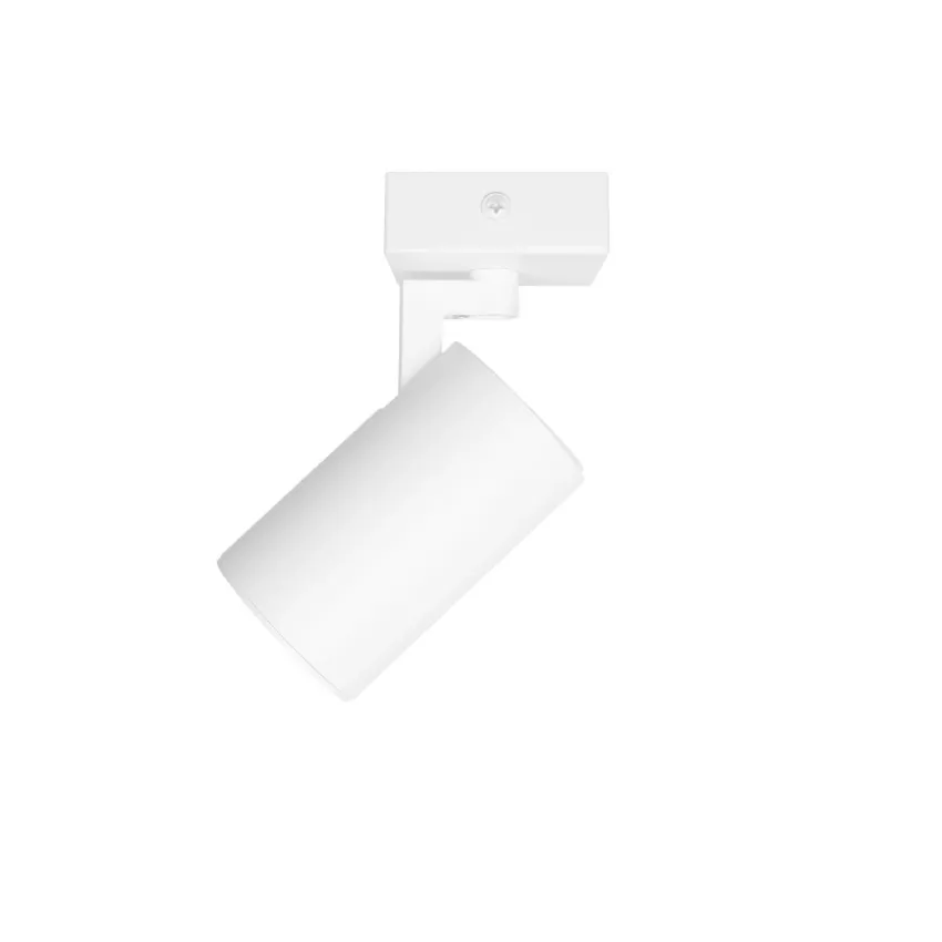 kelvo® SPOTA  Κινούμενο Φωτιστικό Σποτ Οροφής για Λάμπα MR16 με Ντουί GU10 AC 220-240V IP20 - Λευκό Ματ - Μ7 x Π6 x Υ14cm