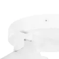 kelvo® SPOTA  Κινούμενο Φωτιστικό Σποτ Οροφής για 3 Λάμπες MR16 με Ντουί GU10 AC 220-240V IP20 - Λευκό Ματ - Μ19 x Π19 x Υ14cm