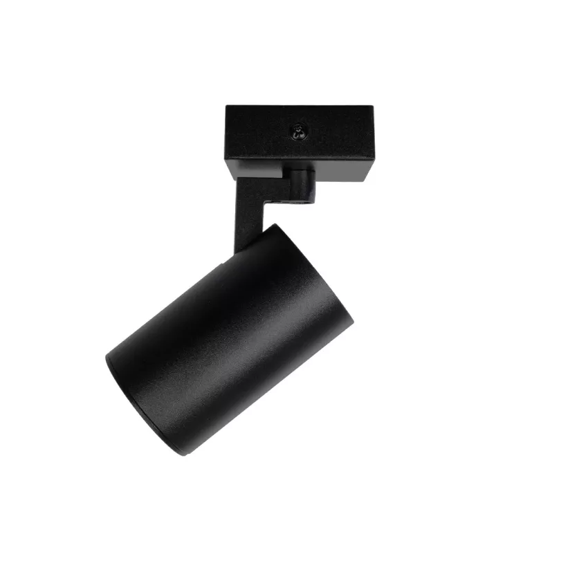 kelvo® SPOTA  Κινούμενο Φωτιστικό Σποτ Οροφής για Λάμπα MR16 με Ντουί GU10 AC 220-240V IP20 - Μαύρο Ματ - Μ7 x Π6 x Υ14cm