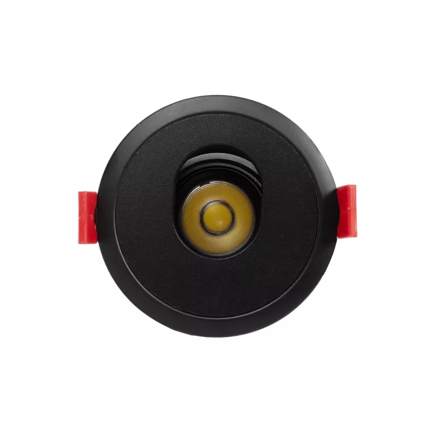 kelvo® ASYMMETRICAL  Χωνευτό Φωτιστικό Downlight Σποτ LED 7W 875lm 15°x30° AC 220-240V IP20 Φυσικό Λευκό 4500K - Bridgelux COB Chip & TÜV SÜD Driver - Μαύρο Ματ - Μ8.3 x Π8.3 x Υ8.2cm / Q7.3cm