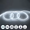 OVALE 120° Degree Neon Flex Epistar LED SMD 2835 1m 12W/m 120LED/m 1320lm/m 120° DC 230V Αδιάβροχη IP68 Ψυχρό Λευκό 6000K Dimmable
