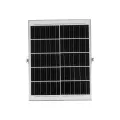 GLOBOSTAR® LUMOVOX  Προβολέας LED 300W 15000lm 120° DC 5V με Φωτοβολταϊκό Panel 5V 20W & Επαναφορτιζόμενη Μπαταρία Li-ion 3.2V 15000mAh Αδιάβροχο IP67 Ψυχρό Λευκό 6000K - 360 x SMD2835 Sanan Chip - Γκρι Ανθρακί - Μ37 x Π7.5 x Υ27cm