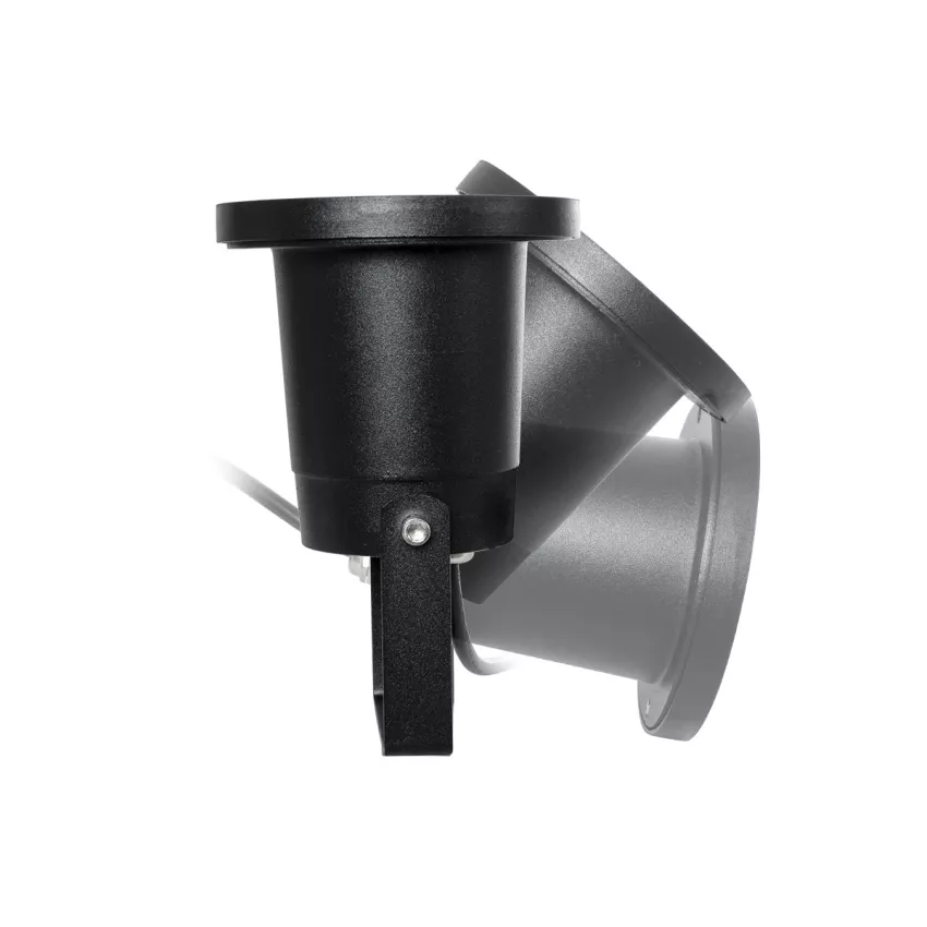 kelvo® GARDELINI  Φωτιστικό Σποτ Κήπου για Φυτά & Δέντρα με Καρφωτή Βάση για Λάμπα MR16 με Ντουί GU10 AC 220-240V Αδιάβροχο IP65 - Μαύρο Ματ - Μ10 x Π10 x Υ30cm