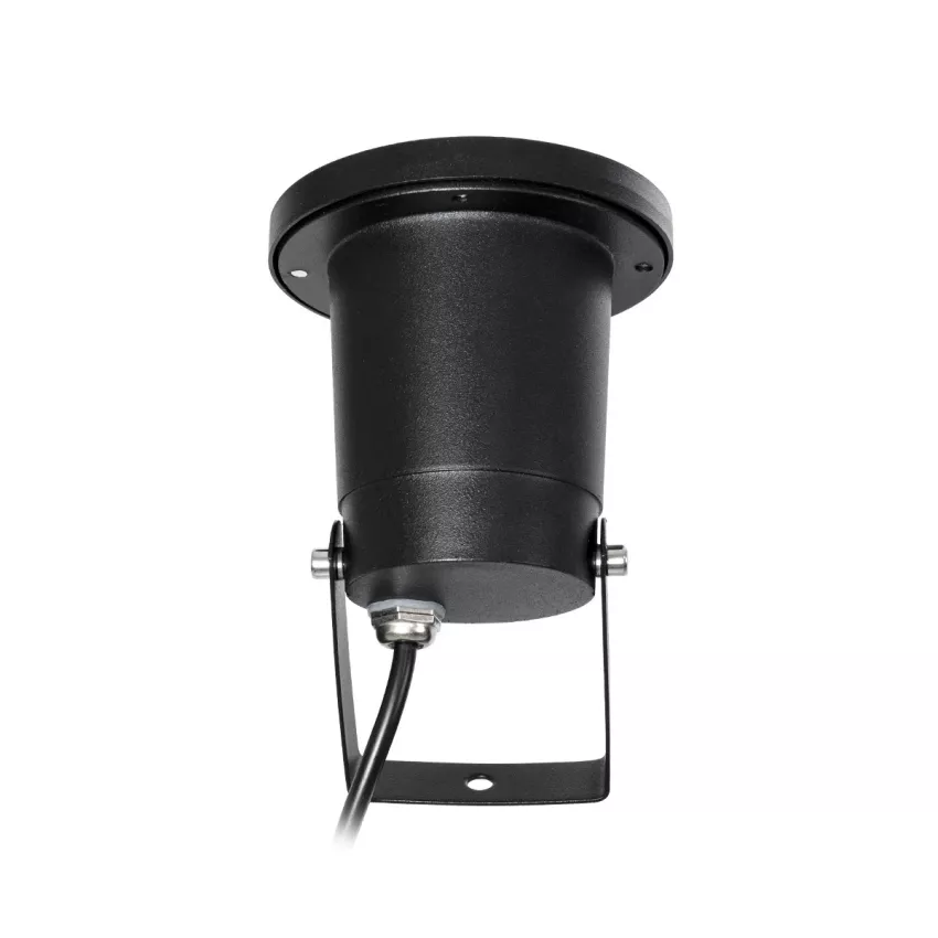 kelvo® GARDELINI  Φωτιστικό Σποτ Κήπου για Φυτά & Δέντρα με Καρφωτή Βάση για Λάμπα MR16 με Ντουί GU10 AC 220-240V Αδιάβροχο IP65 - Μαύρο Ματ - Μ10 x Π10 x Υ30cm