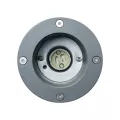 kelvo® GARDELINI  Φωτιστικό Σποτ Κήπου για Φυτά & Δέντρα με Καρφωτή Βάση για Λάμπα MR16 με Ντουί GU10 AC 220-240V Αδιάβροχο IP65 - Γκρι Ανθρακί Ματ - Μ10 x Π10 x Υ30cm