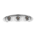 kelvo® SIXOAD  Φωτιστικό Τοίχου / Απλίκα LED 18W 1800lm 30° AC 220-240V Αδιάβροχο IP65 Θερμό Λευκό 2700K - CREE XPE Chip & TÜV SÜD Driver - Λευκό Ματ - Μ17 x Π4 x Υ8cm