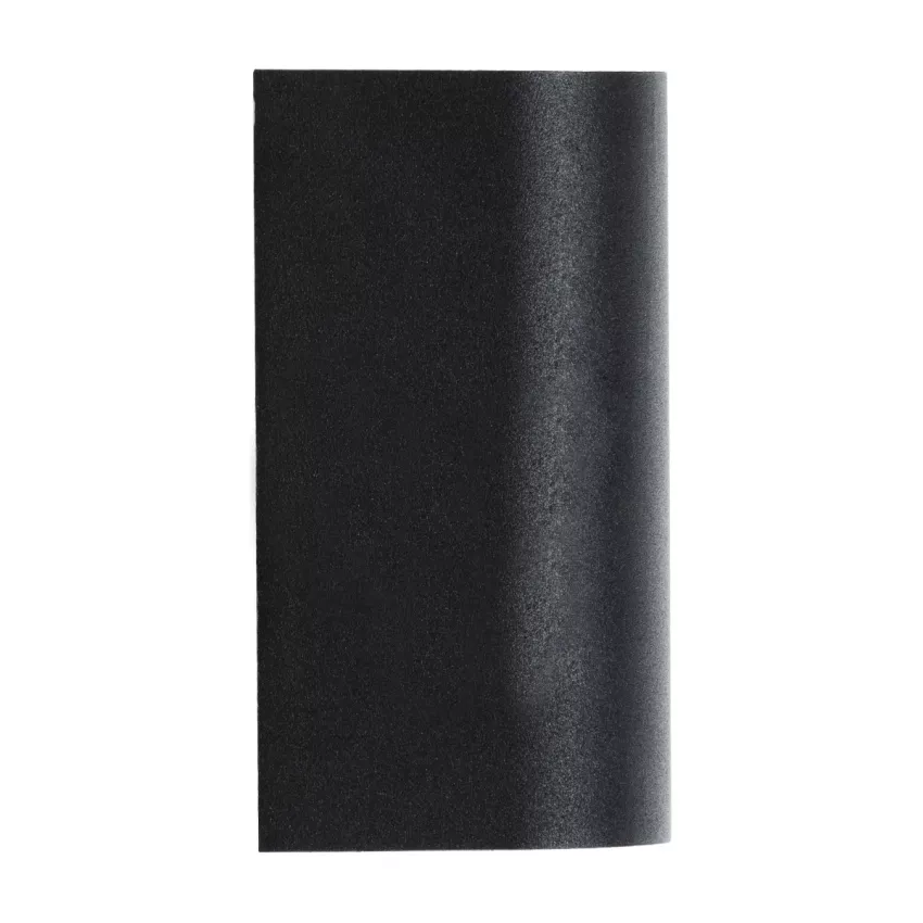 kelvo® MURANO  Φωτιστικό Τοίχου / Απλίκα για 2 Λάμπες MR16 με Ντουί GU10 AC 220-240V Αδιάβροχο IP65 - Μαύρο Ματ - Μ8 x Π8 x Υ15cm