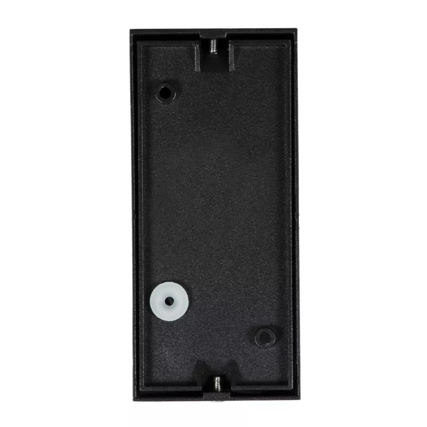 kelvo® MURANO  Φωτιστικό Τοίχου / Απλίκα για 2 Λάμπες MR16 με Ντουί GU10 AC 220-240V Αδιάβροχο IP65 - Μαύρο Ματ - Μ8 x Π8 x Υ15cm