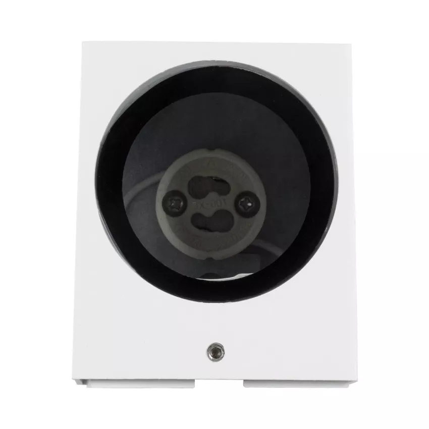 kelvo® BURANO  Φωτιστικό Τοίχου / Απλίκα για Λάμπα MR16 με Ντουί GU10 AC 220-240V Αδιάβροχο IP65 - Λευκό Ματ - Μ8 x Π8 x Υ7cm