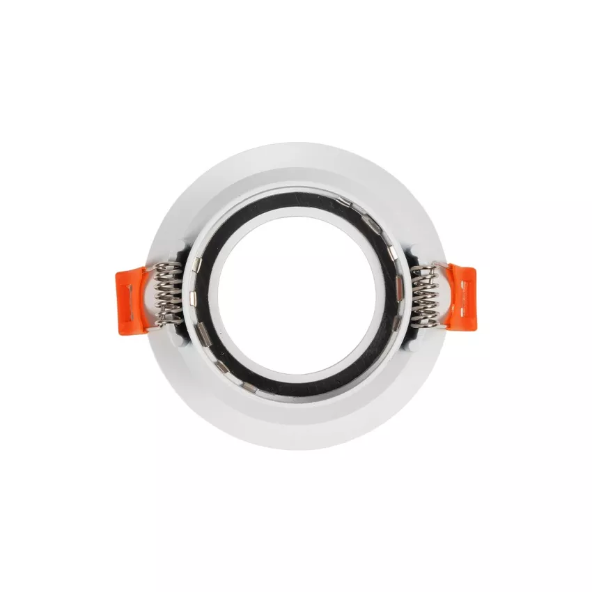 kelvo® DELTA  Χωνευτό Φωτιστικό Downlight Σποτ για Λάμπα MR16 με Ντουί GU10 AC 220-240V IP20 - Λευκό Ματ - Μ8.5 x Π8.5 x Υ3.5cm / Q7.5cm