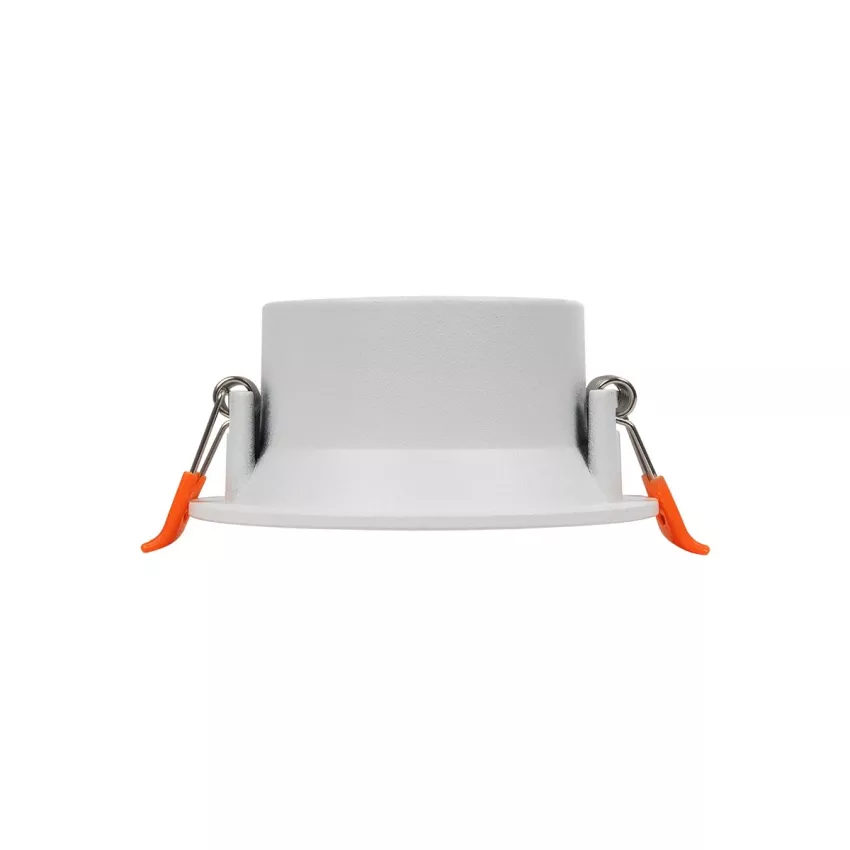 kelvo® DELTA  Χωνευτό Φωτιστικό Downlight Σποτ για Λάμπα MR16 με Ντουί GU10 AC 220-240V IP20 - Λευκό Ματ - Μ8.5 x Π8.5 x Υ3.5cm / Q7.5cm