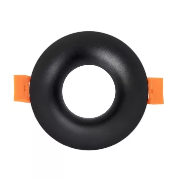 kelvo® OMICRON  Χωνευτό Φωτιστικό Downlight Σποτ για Λάμπα MR16 με Ντουί GU10 AC 220-240V IP20 - Μαύρο Ματ - Μ8.5 x Π8.5 x Υ3cm / Q7.5cm