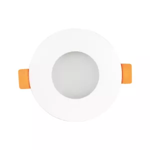 kelvo® KAPA  Χωνευτό Φωτιστικό Downlight Σποτ Μπάνιου για Λάμπα MR16 με Ντουί GU10 AC 220-240V Αδιάβροχο IP65 - Λευκό Ματ - Μ8.5 x Π8.5 x Υ4.2cm / Q7.5cm