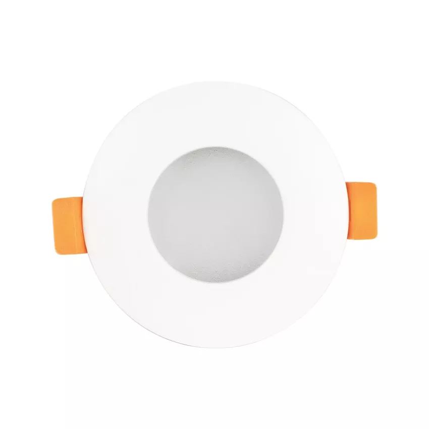 kelvo® KAPA  Χωνευτό Φωτιστικό Downlight Σποτ Μπάνιου για Λάμπα MR16 με Ντουί GU10 AC 220-240V Αδιάβροχο IP65 - Λευκό Ματ - Μ8.5 x Π8.5 x Υ4.2cm / Q7.5cm