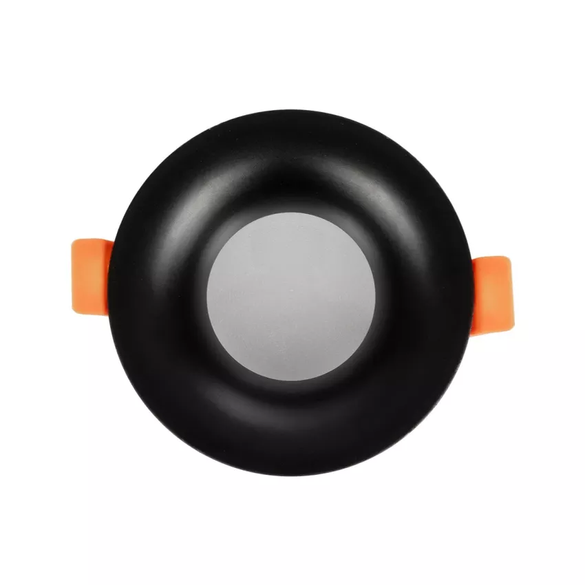 kelvo® LAMDA  Χωνευτό Φωτιστικό Downlight Σποτ Μπάνιου για Λάμπα MR16 με Ντουί GU10 AC 220-240V Αδιάβροχο IP65 - Μαύρο Ματ - Μ8.5 x Π8.5 x Υ3.5cm / Q7.5cm