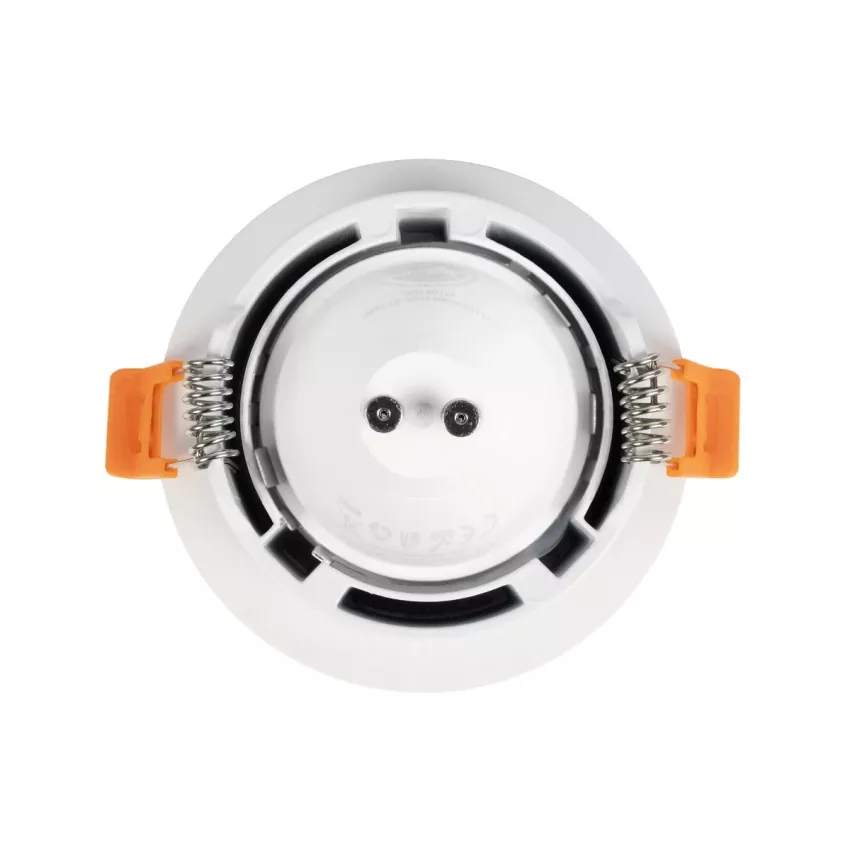 kelvo® LAMDA  Χωνευτό Φωτιστικό Downlight Σποτ Μπάνιου για Λάμπα MR16 με Ντουί GU10 AC 220-240V Αδιάβροχο IP65 - Λευκό Ματ - Μ8.5 x Π8.5 x Υ3.5cm / Q7.5cm