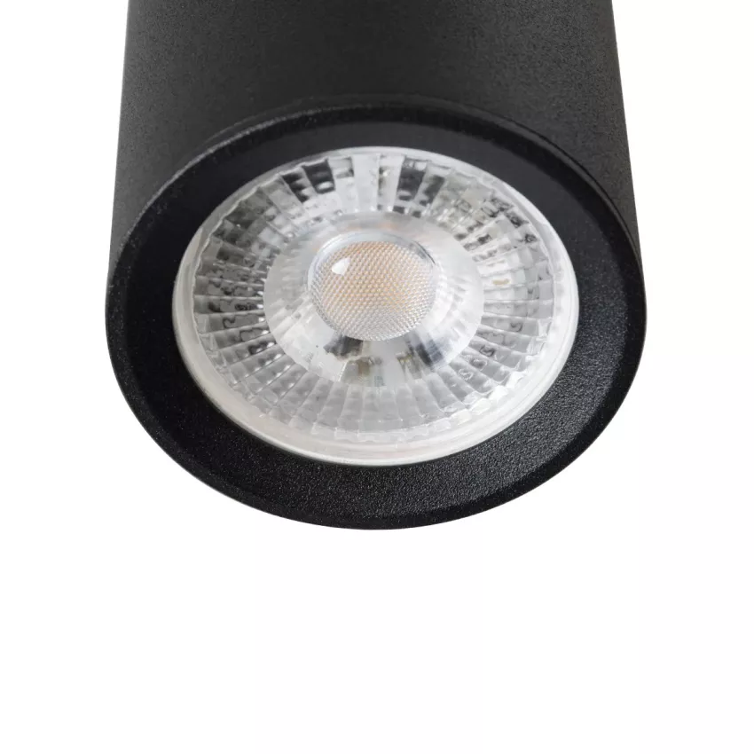 kelvo® DUCT  Φωτιστικό Downlight Σποτ για Λάμπα MR16 με Ντουί GU10 AC 220-240V IP20 - Μαύρο Ματ - Μ6 x Π6 x Υ15cm