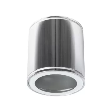 kelvo® MARETTI  Φωτιστικό Downlight Σποτ για Λάμπα MR16 με Ντουί GU10 AC 220-240V Αδιάβροχο IP65 - Νίκελ Χρώμιο - Μ9 x Π9 x Υ9cm