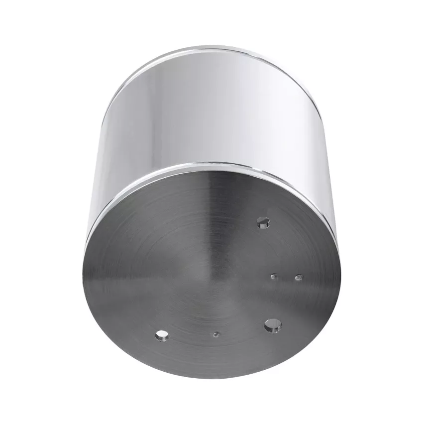 kelvo® MARETTI  Φωτιστικό Downlight Σποτ για Λάμπα MR16 με Ντουί GU10 AC 220-240V Αδιάβροχο IP65 - Νίκελ Χρώμιο - Μ9 x Π9 x Υ9cm